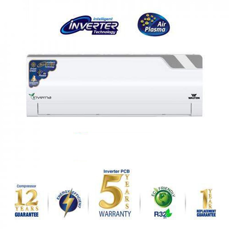 Picture of Walton 2 TON Inverter WSI-INVERNA (SUPERSAVER)-24H [PLASMA] with Free Delivery & Free Installation-White
