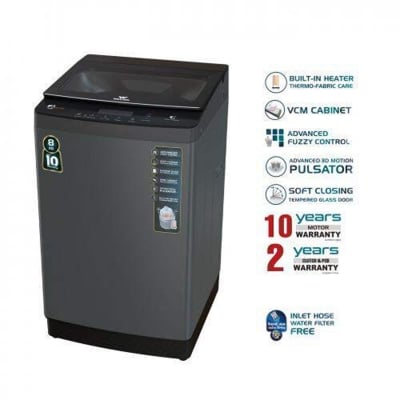 Picture of WALTON Washing Machine 8 KG WWM-ATH80 - Built In Heater with Free Delivery-Multicolor