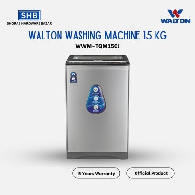 Picture of WALTON Washing Machine 15 KG WWM-TQM150J-Silver