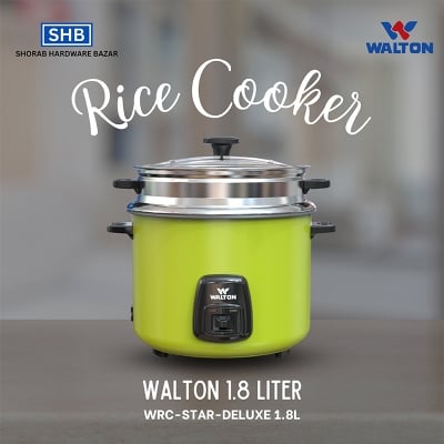 Picture of Walton Rice Cooker 1.8 Liter WRC-STAR-DELUXE 1.8L-Multicolor
