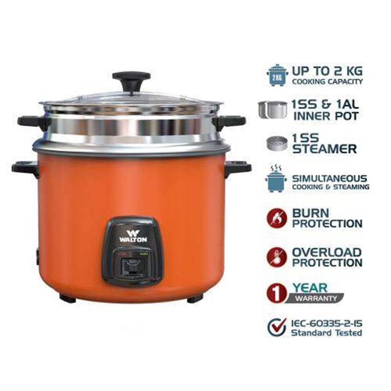 Picture of Walton Rice Cooker 3 Liter WRC-Star-Deluxe 3.0L-Multicolor