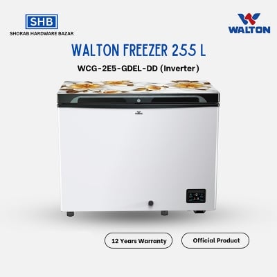 Picture of WALTON Freezer 255 L WCG-2E5-GDEL-DD (Inverter) with Free Delivery-Multicolor