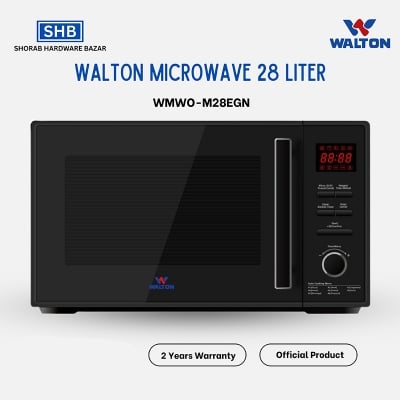 Picture of Walton WMWO-M28EGN (28L Microwave Oven with Grill) with Free Delivery-Black