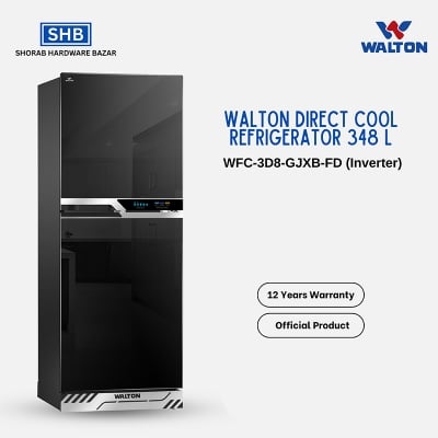 Picture of Walton Direct Cool Refrigerator 348 L WFC-3D8-GJXB-FD (Inverter) with Free Delivery-Multicolor