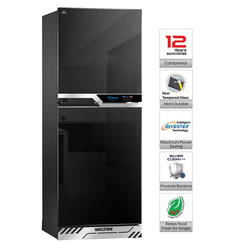 Picture of Walton Direct Cool Refrigerator 348 L WFC-3D8-GJXB-FD (Inverter) with Free Delivery-Multicolor