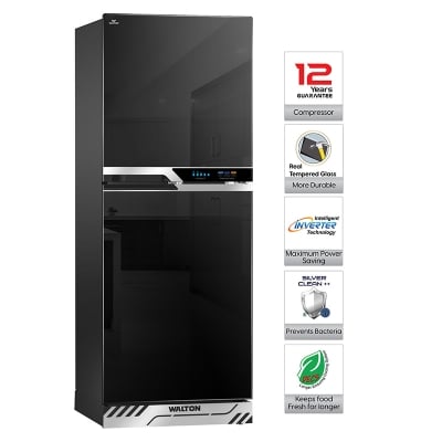 Picture of Walton Direct Cool Refrigerator 348 L WFC-3D8-GJXB-FD (Inverter) with Free Delivery-Multicolor