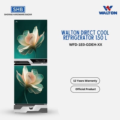 Picture of Walton Direct Cool Refrigerator 150 L WFD-1E0-GDEH-XX With Free Delivery-Multicolor