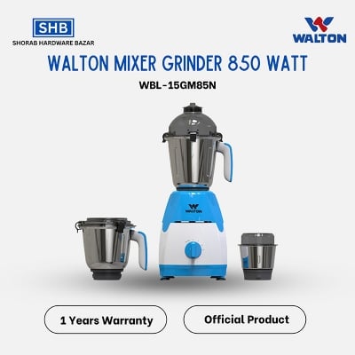 Picture of WALTON MIXER GRINDER 850 WATT WBL-15GM85N-Blue
