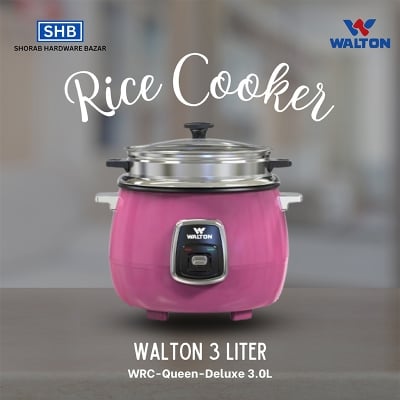 Picture of Walton Rice Cooker 3 Liter WRC-Queen-Deluxe 3.0L-Multicolor