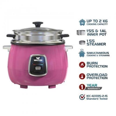 Picture of Walton Rice Cooker 3 Liter WRC-Queen-Deluxe 3.0L-Multicolor