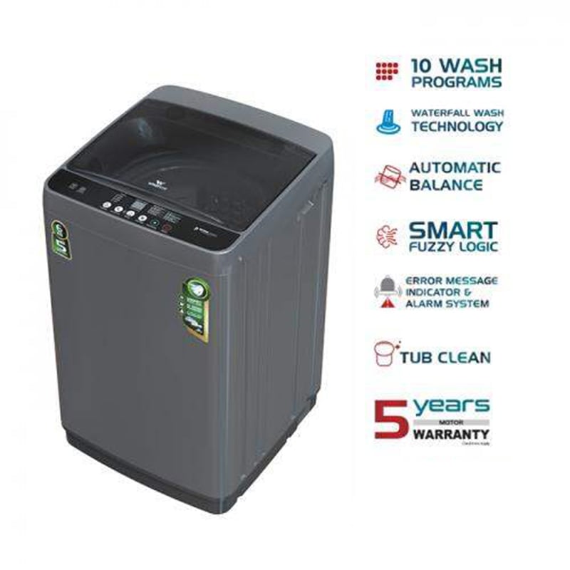 Picture of Walton Top Loading Washing Machine 6KG | WWM-ATP60 with Free Delivery-Dark Ash