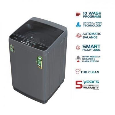 Picture of Walton Top Loading Washing Machine 6KG | WWM-ATP60 with Free Delivery-Dark Ash