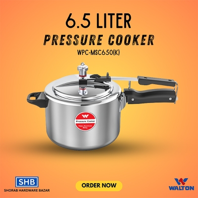 Picture of Walton SUPER KING PRESSURE COOKER 6.5L-Silver