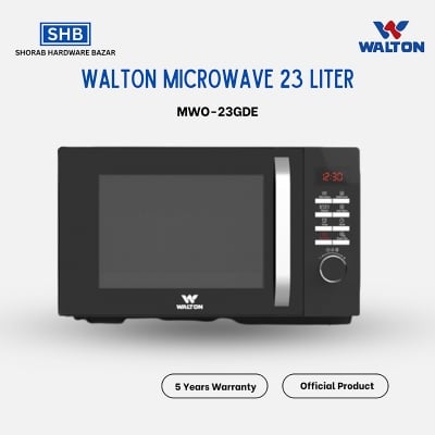Picture of Walton WMWO-23GDE (23L Microwave Oven with Grill) with free delivery-Black