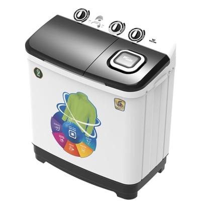 Picture of Walton WWM-TWP90D (9kg Twin Tub Semi-Auto Washing Machine) with Free Delivery-White