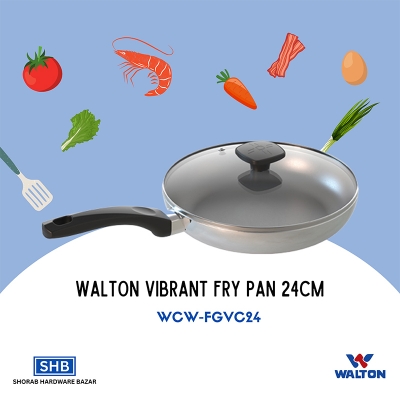 Picture of Walton VIBRANT FRY PAN 24CM-Silver