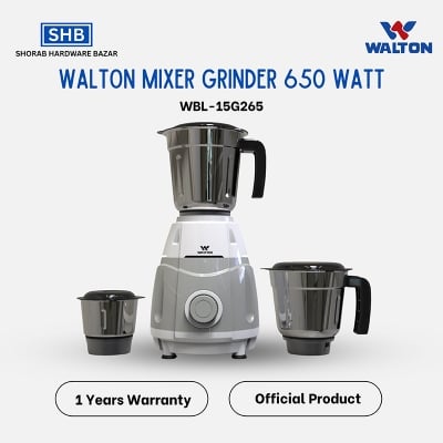 Picture of WALTON MIXER GRINDER 650 WATT WBL-15G265-Multicolor