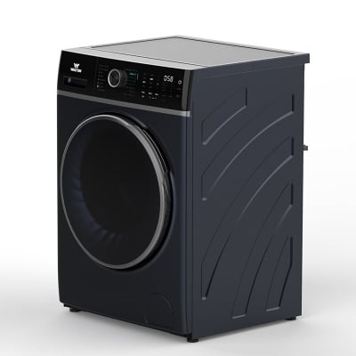 Picture of WALTON Front Load Washing Machine 8 KG WWM-AFD80 with Free Delivery-Dark blue
