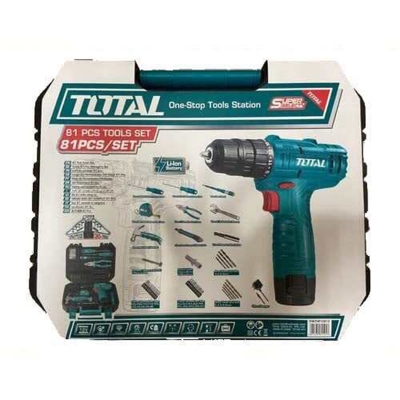 Picture of TOTAL 81 Pcs Tools Set THKTHP10812-Multicolor
