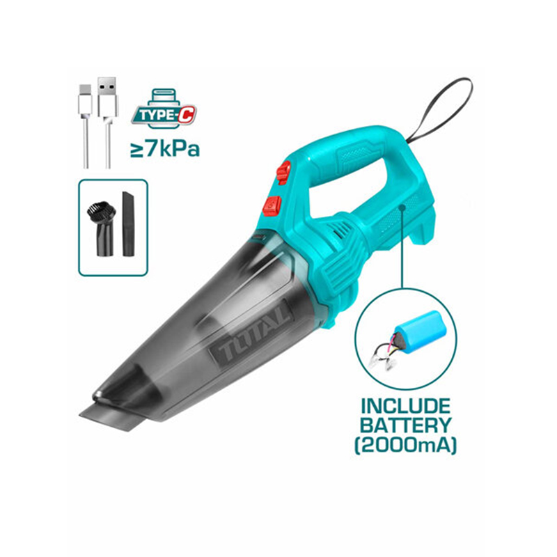 Picture of TOTAL 12V Cordless Vacuum Cleaner TVLI2026-Multicolor