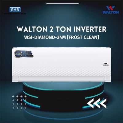 Picture of Walton 2 TON Inverter Air Conditioner WSI-DIAMOND-24M [FROST CLEAN] with Free Delivery-White