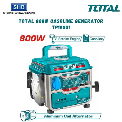 Picture of TOTAL 800w Gasoline Generator TP18001 with Free Delivery-Multicolor