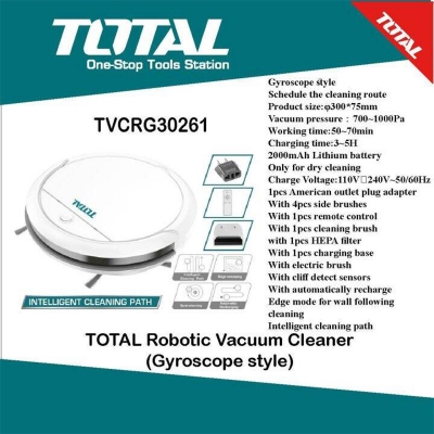 Picture of TOTAL Robotic Vacuum Cleaner(Gyroscope style) TVCRG30261