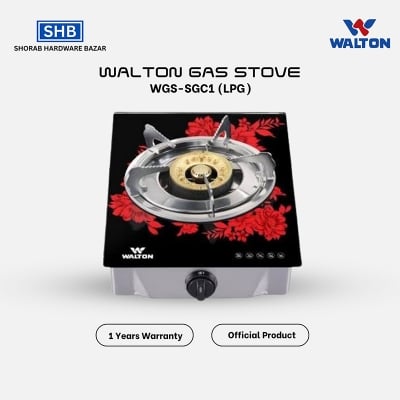 Picture of WALTON Single Gas Stove WGS-SGC1 (LPG)