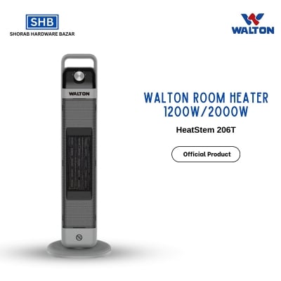 Picture of Walton HeatStem 206T PTC Ceramic Tower Room Heater-Black