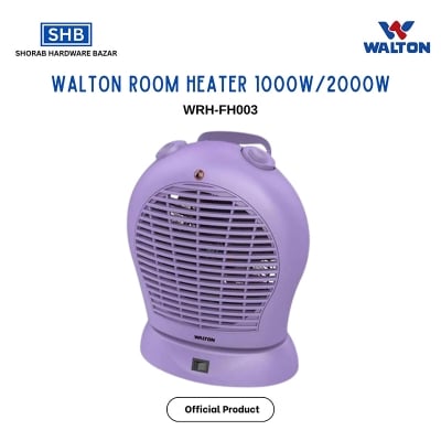 Picture of Walton WRH-FH003 Compact Electric Fan Heater-Purple
