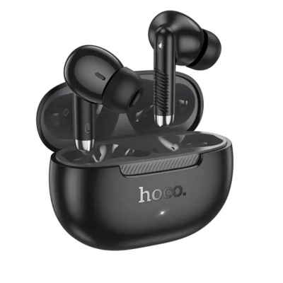 Picture of Hoco EQ24 Estrella TWS Wireless Bluetooth Earbuds with Case | HD Audio | Deep Bass | Touch Control | Noise Cancelling | Gaming Earphones | Long Battery Backup - Black
