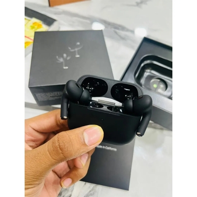 Picture of AirPods Pro 2nd genaration Pop Up MADE IN DUBAI Bluetooth Earbuds - Black