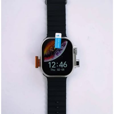 Picture of BW9 Smartwatch 4G Direct Sim Calling, Pop Up Camera, Bluetooth Calling, HD Display Smart watch Full Touch Screen and Wireless charging Smartwatch - Black