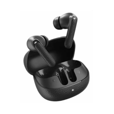 Picture of QCY HT15 ANC Earbuds 45dB Active Noise Cancellation, 6mic Ai-based ENC for Call, Premium Leather Texture Design, 10mm Woolen-paper Bio-diagram Driver for best Sound quality Wireless TWS Earbuds