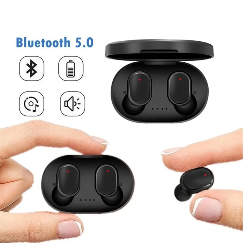 Picture of Original A6S TWS Headset Wireless Earphones Bluetooth Headphones Sport Stereo Fone Bluetooth Earbuds for Xiaomi Huawei iPhone - Multicolor