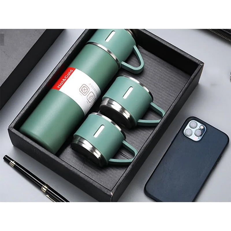 Picture of New Exclusive Premium 500ML Vacuum Flask - Durable Stainless Steel, Long Time Heat Preservation Flask - Multicolor