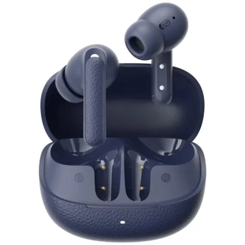 Picture of QCY HT15 ANC Earbuds 45dB Active Noise Cancellation, 6mic Ai-based ENC for Call, Premium Leather Texture Design, 10mm Woolen-paper Bio-diagram Driver for best Sound quality Wireless TWS Earbuds