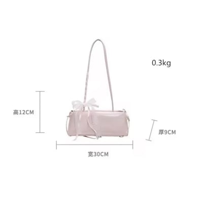 Picture of Luxury Women's Shoulder Bags Fashion-Forward Branded Design with Zipper Closure Personalized for Women - Pink