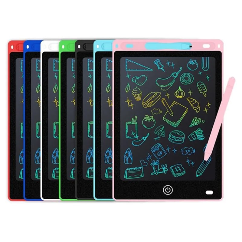 Picture of 8.5-Inch LCD Writing Tablet for Kids – Digital Drawing & Writing Board with Stylus Pen | Reusable & Portable Doodle Pad - Black