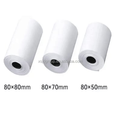 Picture of 57mm x 40mm Thermal Paper Roll – High-Quality POS & Credit Card Machine Receipt Paper (Non-Fading, Smooth Print) - White