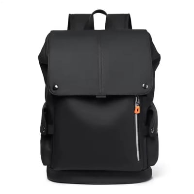Picture of Popular Fashion Unisex Women and Men Large-capacity Trendy Backpack Daily Use Business Trip Travel - Black