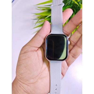 Picture of S30 Pro Max Smart Watch with 7 Straps. Series 10 Infinity Screen Bluetooth Calling Smartwatch - Black