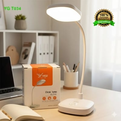 Picture of YAGE T034 USB Charging Small Desk table Lamp LED Desk Student Eye Protection Lamp - Multicolor