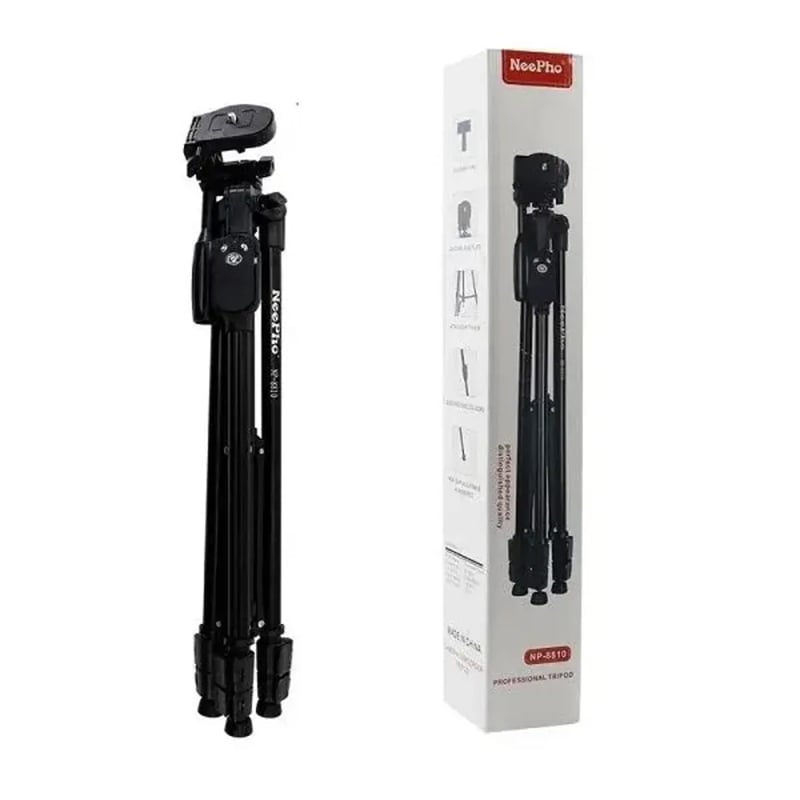 Picture of NeePho 9988 7Fit Heavy Duty Light Stand for Photography Strobe Flash Lighting - Black