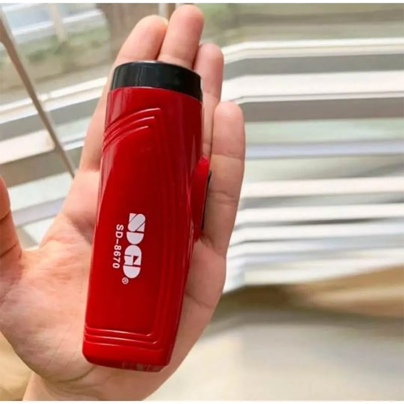Picture of Darun Rechargeable LED Torch Light (SD-8670)-Maroon, Torch light with money checker, Money checker torch light - Maroon