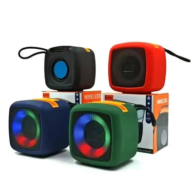 Picture of X-911 Wireless Portable Rechargeable Mini Disco Speaker - Multicolor