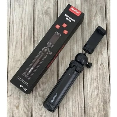 Picture of NeePho Np-999 Tripod Multi Function Tripod Handheld Extendable Selfie Stick - Black