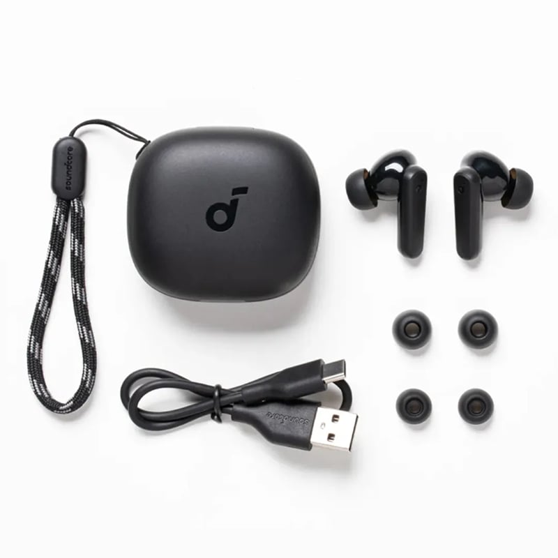 Picture of Anker Soundcore R50i True Wireless Earbuds With 30H Playtime, AI-Enhanced Calls, BassUp Technology, Bluetooth 5.3 Wireless Earbuds Bluetooth Earbuds - Black