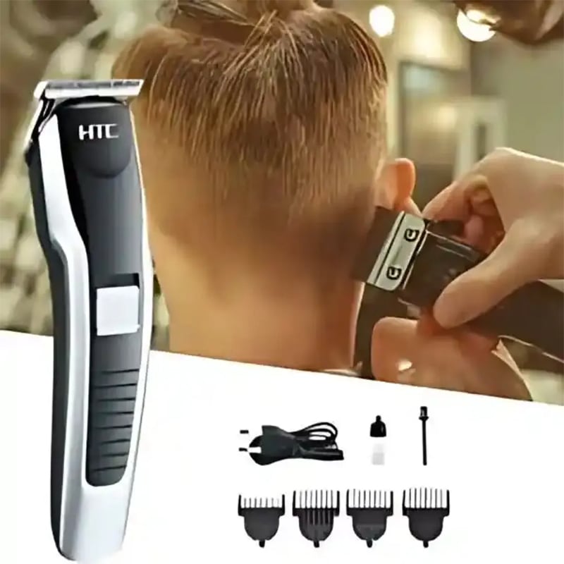 Picture of HTC AT-538 Rechargeable hair and beard trimmer Run Time 45 Minute 4 Size Clip