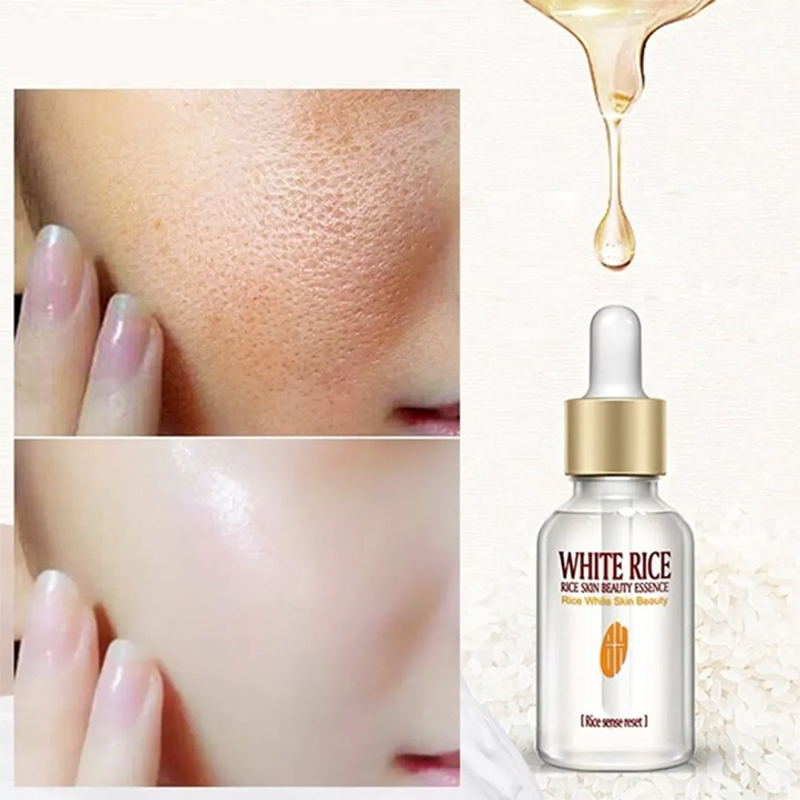 Picture of White Rice Serum (Original) - Hchana (ROREC) Rice vitamin c Serum Best For Pores & Moisturizing - 15ml
